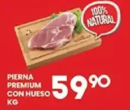 Alsuper Pierna Premium Con Hueso oferta