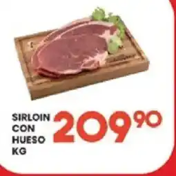 Alsuper Sirloin con hueso oferta