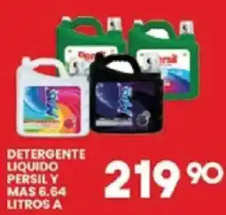 Alsuper Detergente liquido persil y mas oferta