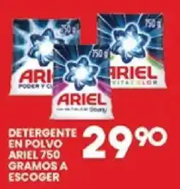 Alsuper ariel detergente en polvo oferta