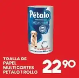 Alsuper Petaló toalla de papel multicortes oferta