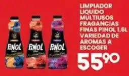 Alsuper Pinol limpiador liquido multiusos fragancias finas oferta