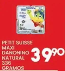 Alsuper Petit Suisse Maxi Danonino Natural oferta