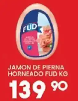 Alsuper Fud jamon de pierna horneado oferta