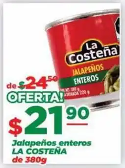 Super Gutiérrez La Costeña jalapeños enteros oferta