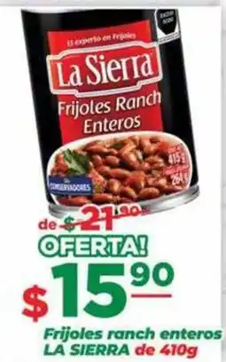 Super Gutiérrez La Sierra Frijoles ranch enteros oferta