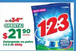 Super Gutiérrez 1-2-3 Detergente en polvo oferta