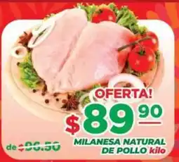 Super Gutiérrez milanesa natural de pollo oferta