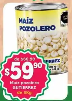 Super Gutiérrez Gutierrez maíz pozolero oferta