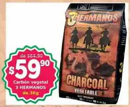 Super Gutiérrez 3 hermanos carbón vegetal oferta