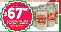 Super Gutiérrez carta blanca cerveza en lata oferta