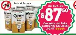 Super Gutiérrez corona golden light oferta