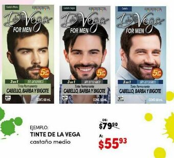 Tintes para cabello de la vega