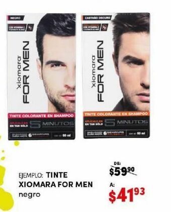 DelSol Tintes para cabello just for men oferta
