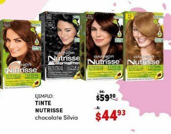 DelSol Tintes para cabello nutrisse oferta