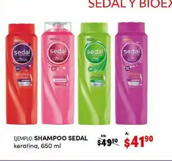 Shampoo sedal