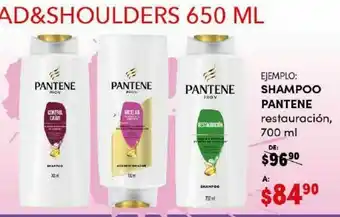 DelSol Shampoo pantene oferta