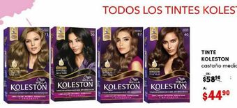 DelSol Tintes para cabello koleston oferta