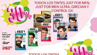 Tintes para cabello just for men