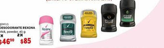 DelSol Desodorante en barra rexona oferta