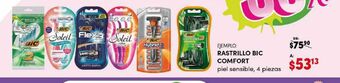 Máquina de afeitar bic