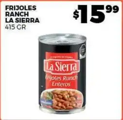 Merco La sierra - frijoles ranch enteros oferta