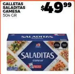 Merco Gamesa - galletas saladitas oferta