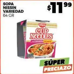 Merco Nissin - sopa oferta