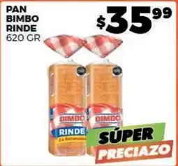 Merco Bimbo - pan bimbo rinde oferta