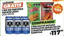 Merco Tecate - 1 six de cerveza lata 355 ml oferta
