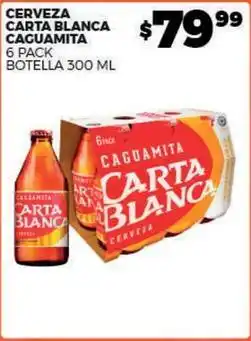 Merco Carta blanca - cerveza carta blanca caguamita oferta