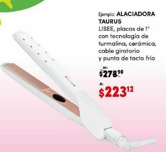 Plancha de pelo cerámica