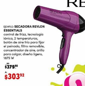 DelSol Secadora de cabello revlon oferta