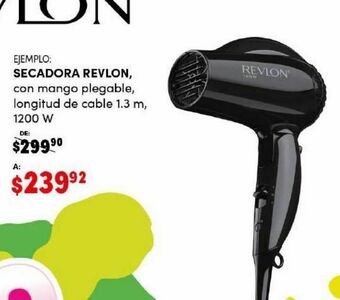 DelSol Secadora de cabello revlon oferta