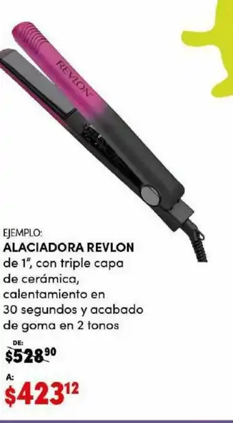 DelSol Plancha de pelo cerámica revlon oferta