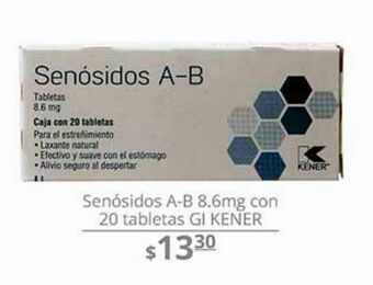 La Comer Senósidos a-b 8.6mg 20 tabletas oferta
