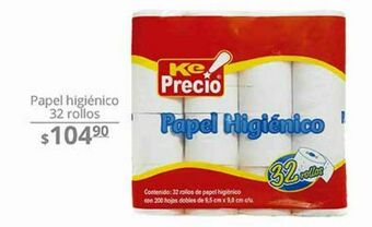 La Comer Papel higiénico 32 rollos oferta