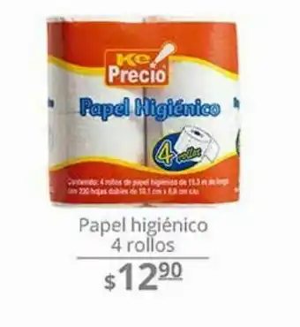 La Comer Papel higiénico 4 rollos oferta
