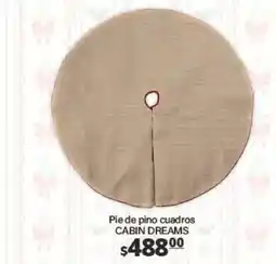 La Comer Cabin dreams pie de pino cuadros oferta