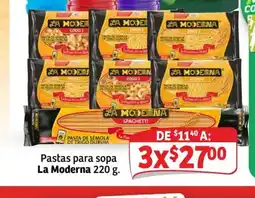 Soriana Mercado La Moderna Pastas oferta