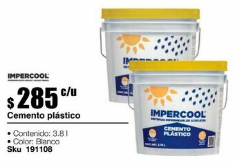Sodimac Homecenter Cemento plástico oferta
