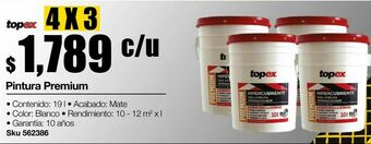 Sodimac Homecenter Pintura premium oferta