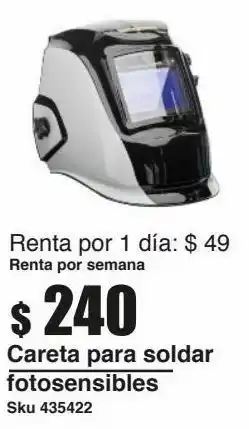 Sodimac Homecenter Careta para soldar oferta