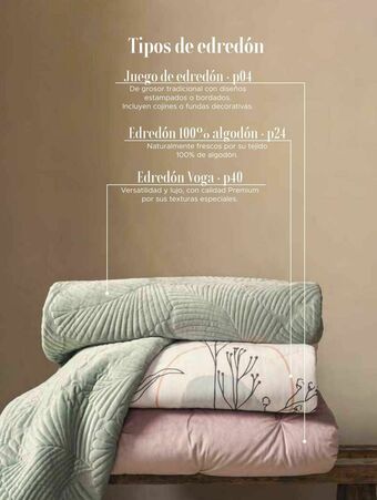Vianney Edredones oferta