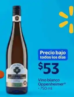 Walmart Express Oppenheimer vino blanco oferta
