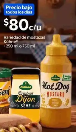 Walmart Express Kühne variedad de mostazas oferta