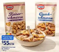 Walmart Express Dr. Oetker Kaiser-schmarrn mit rosinen oferta