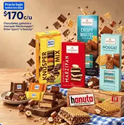 Walmart Express Niederegger Ritter Sport Hanuta oferta