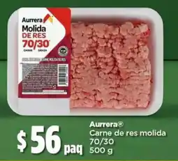 Bodega Aurrerá Aurrera carne de res molida oferta