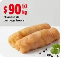 Bodega Aurrerá Milanesa de pechuga fresca oferta